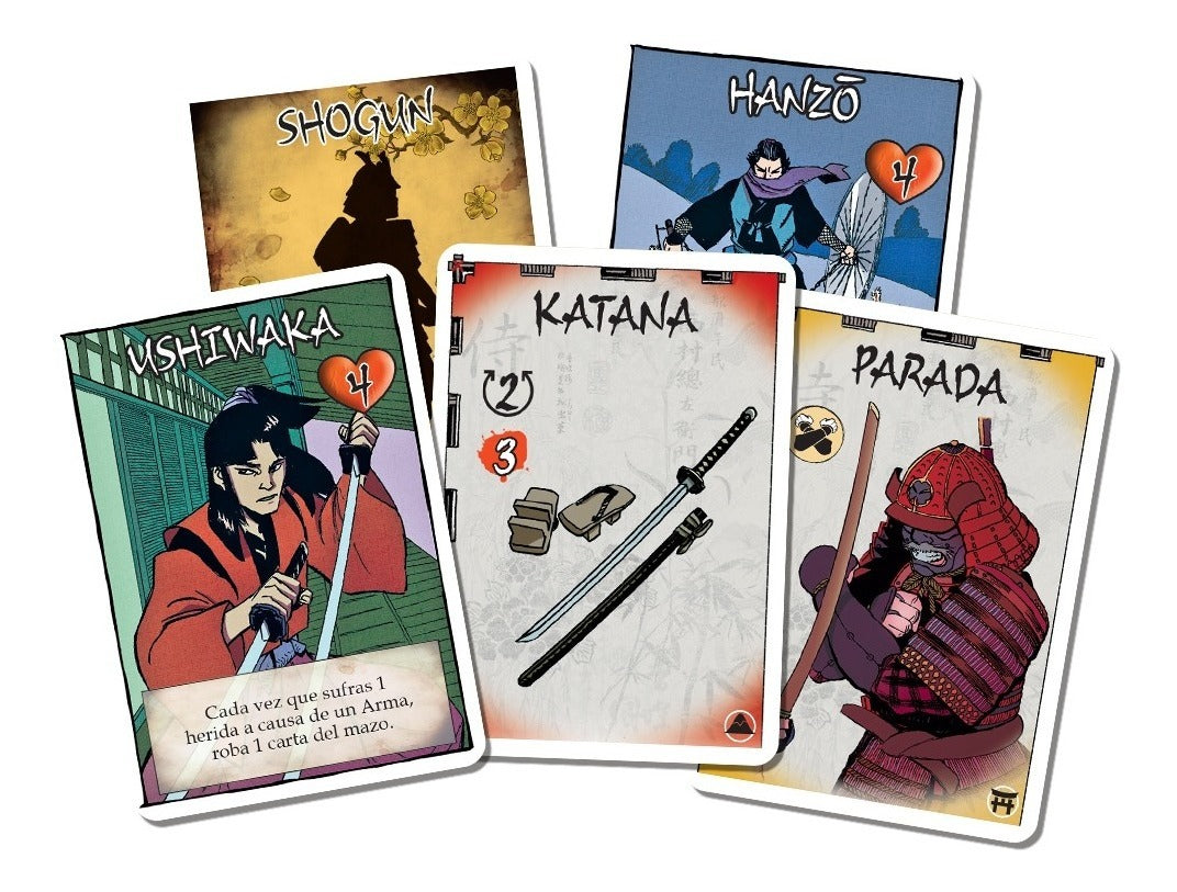 Samurai Sword Juego De Mesa Edge Entertainment En Español