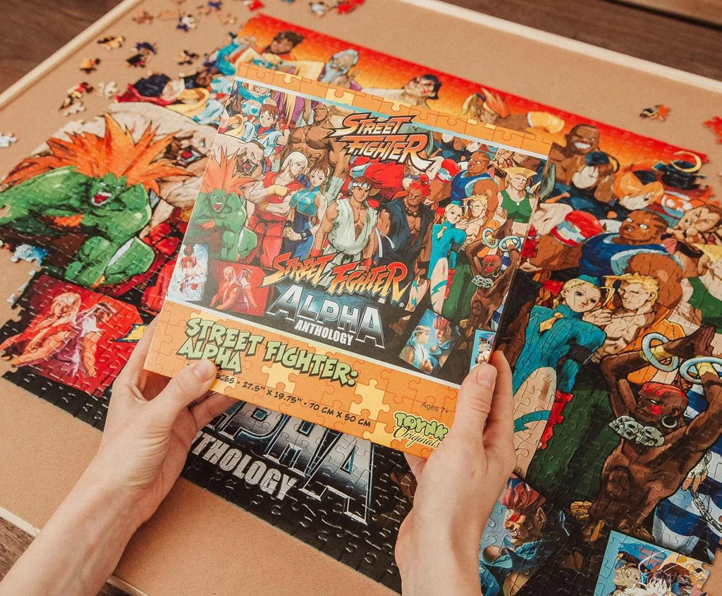 Rompecabezas Street Fighter Alpha Collage Toynk 1000 Piezas
