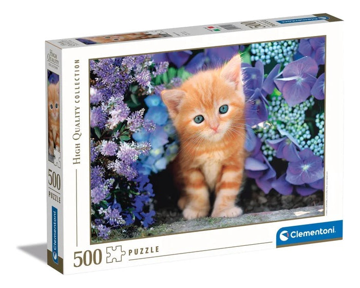 30415 Gato Rojizo Ginger Rompecabezas Clementoni 500 Piezas