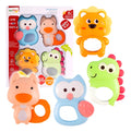 Kit Sonajas Animales Del Zoologico 4pz