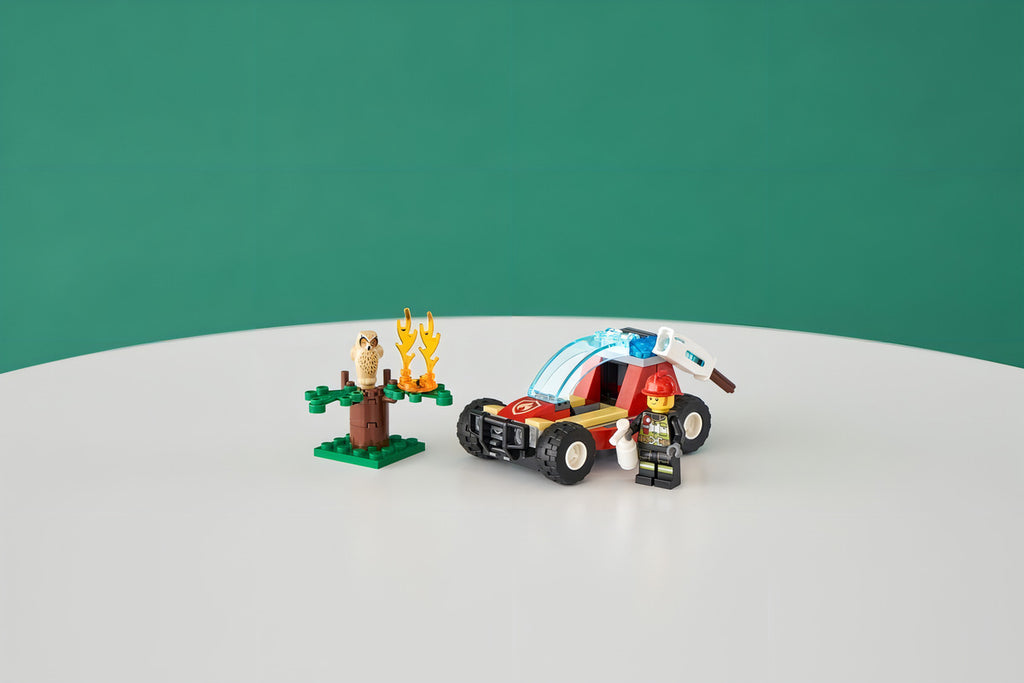 Kit De Construcción Lego City Incendio En El Bosque 60247 84