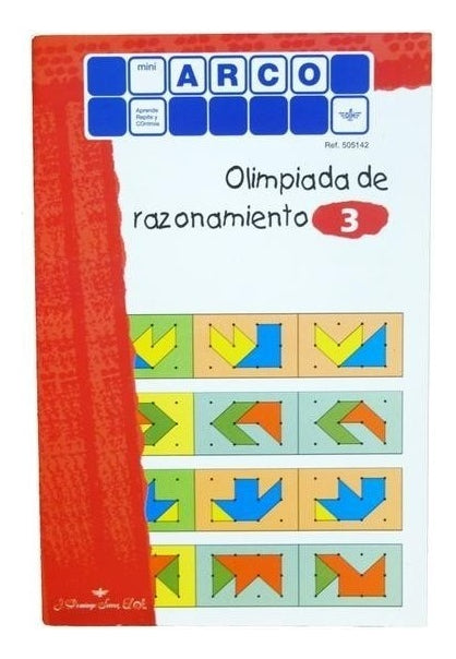 505142 Cuaderno Olimpiada Razonamiento 3 Método Arco Eduke