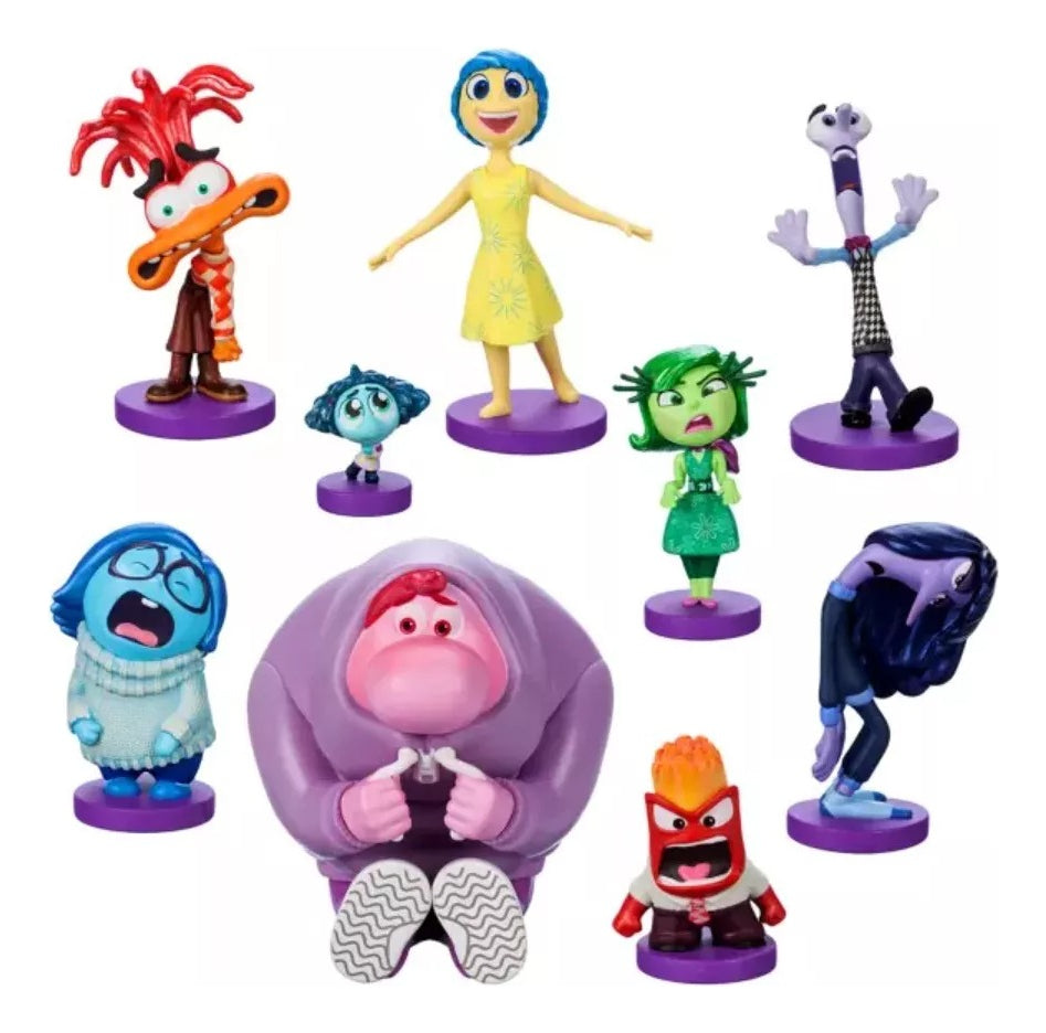 Intensamente Set De Figuras De Colección Disney Store Pixar