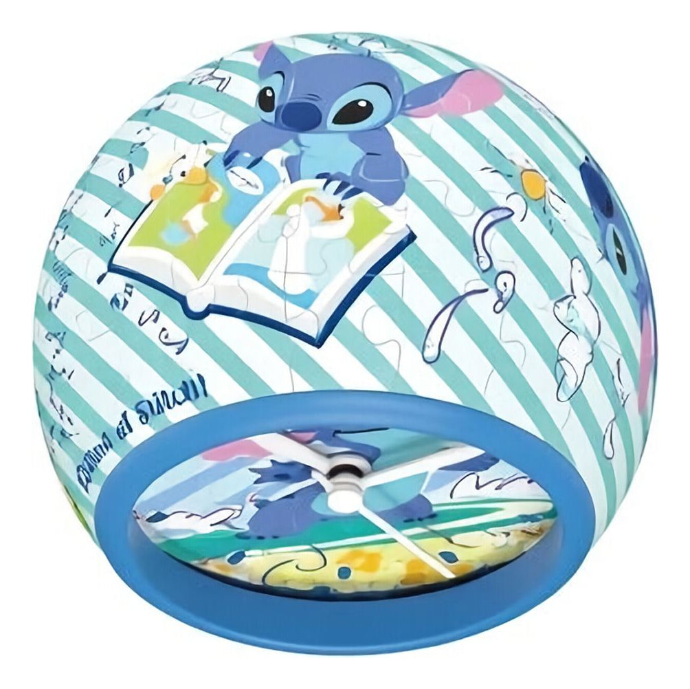 Rompecabezas 3d Plastico Disney Reloj Stitch & Surf 145 Pz