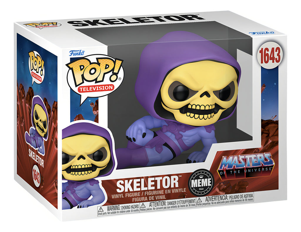 Funko Pop Skeletor #1643 Motu Facts Meme
