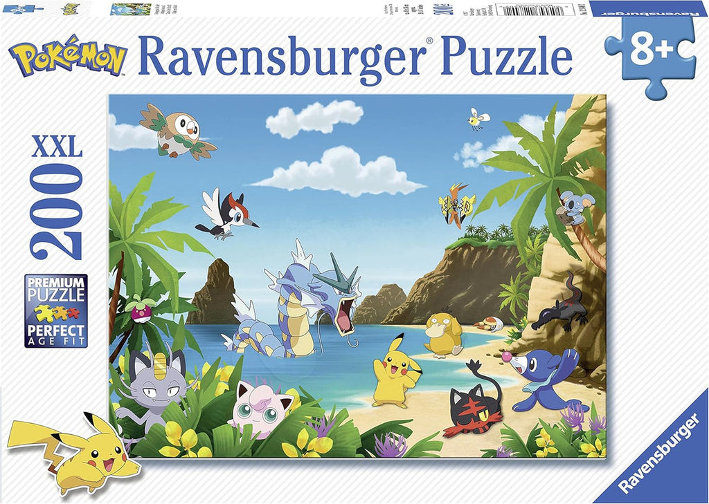 Rompecabezas Ravensburger Pokémon 200 Piezas Xxl