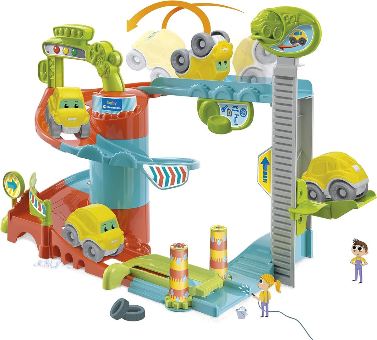 Juego Didáctico Baby Garage Divertido 17404 Clementoni