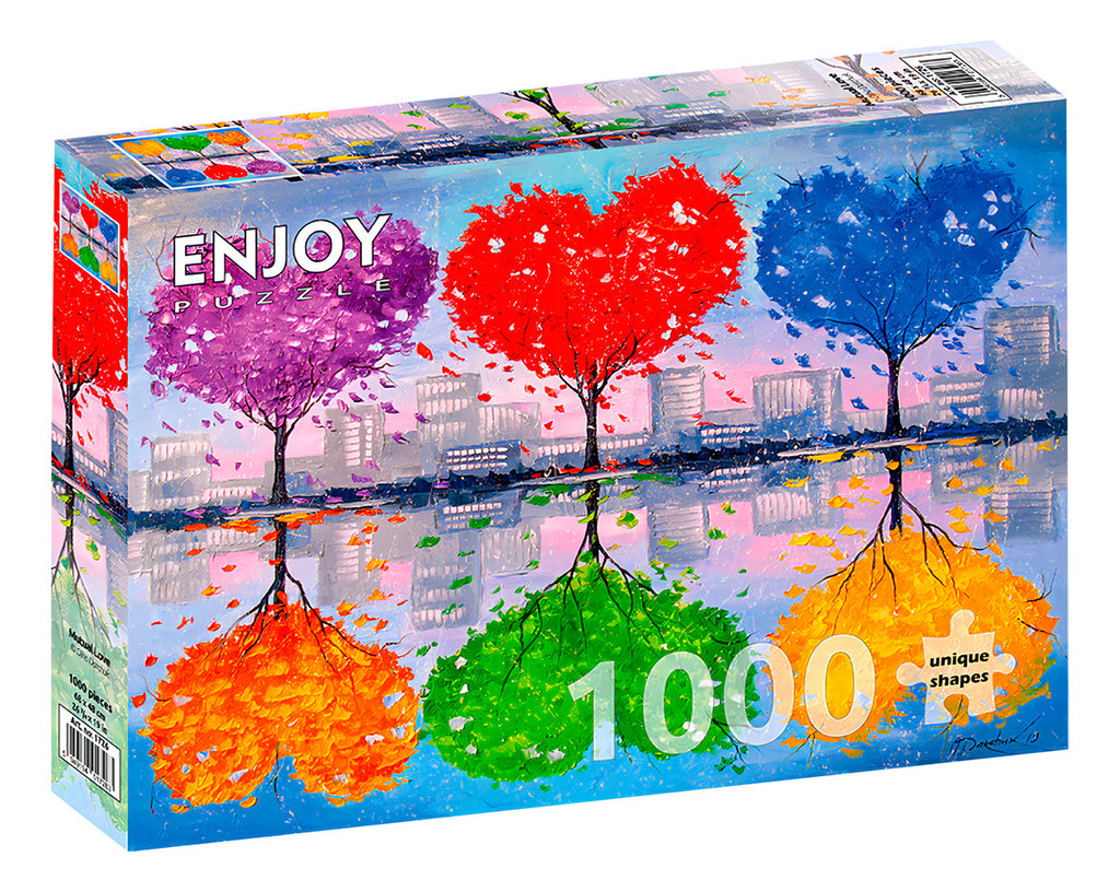 Rompecabezas Enjoy Puzzle 1000 Piezas Arte Amor Mútuo Cartón