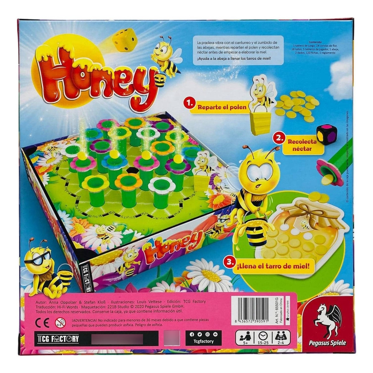 Honey Juego De Mesa Tcg Factory