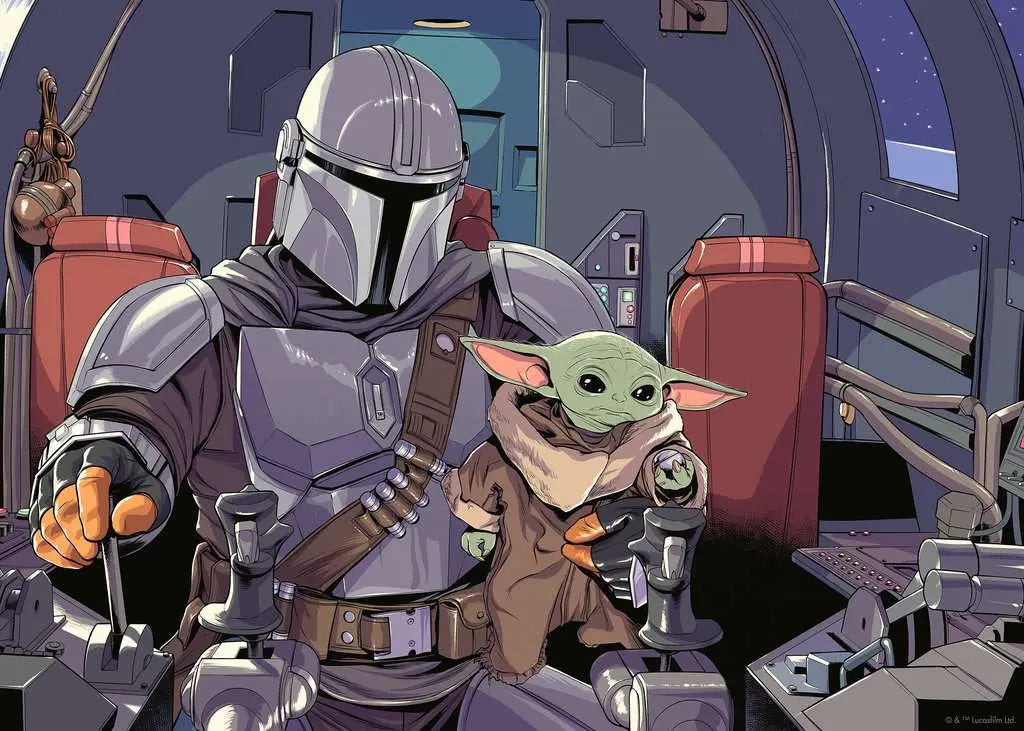 Ravensburger Rompecabezas Star Wars The Mandalorian 1000 Pza
