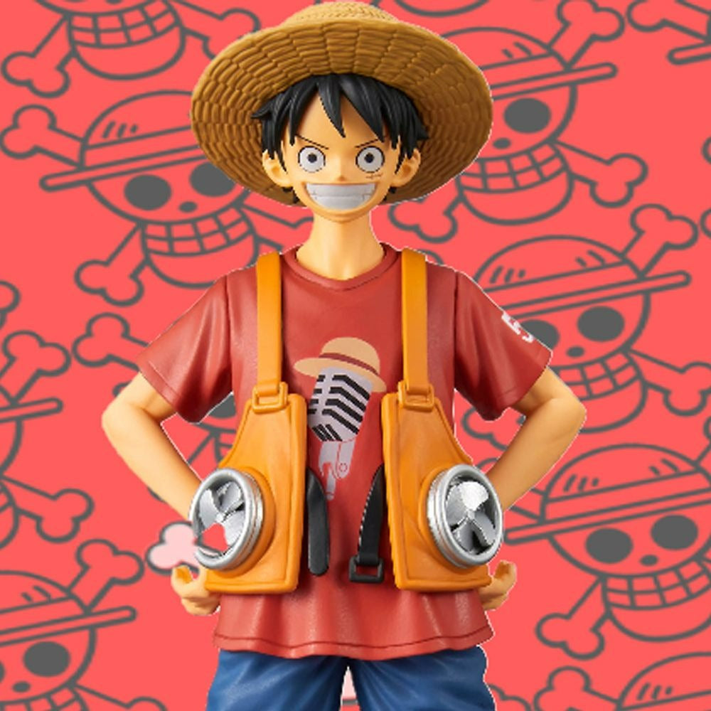 Monkey D Luffy - One Piece The Grandline Men Banpresto
