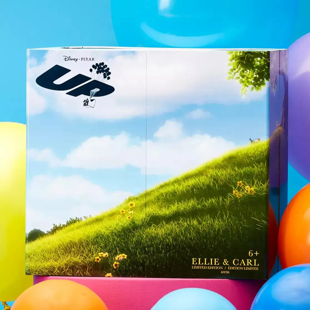 Disney Figuras Up Ellie Y Carl, 15.o Aniversario Limitados
