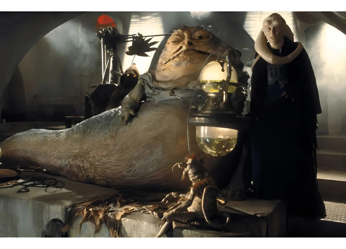Funko Pop Star Wars Jabba El Hutt Con Salacious 40th Delux