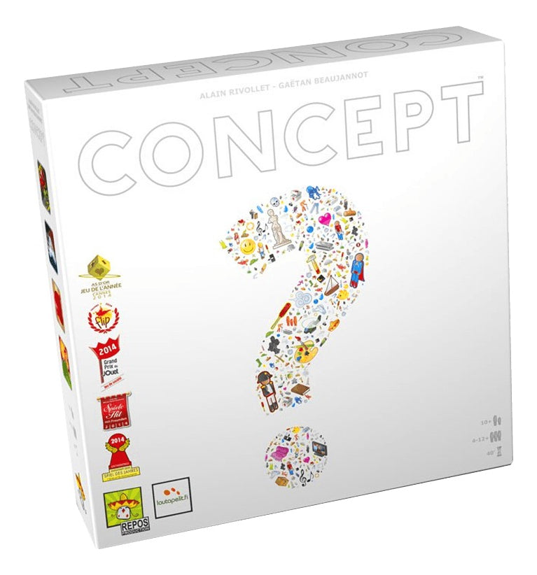 Juego De Mesa Asmodee Concept Adivinanzas 4 A 12 Jugadores