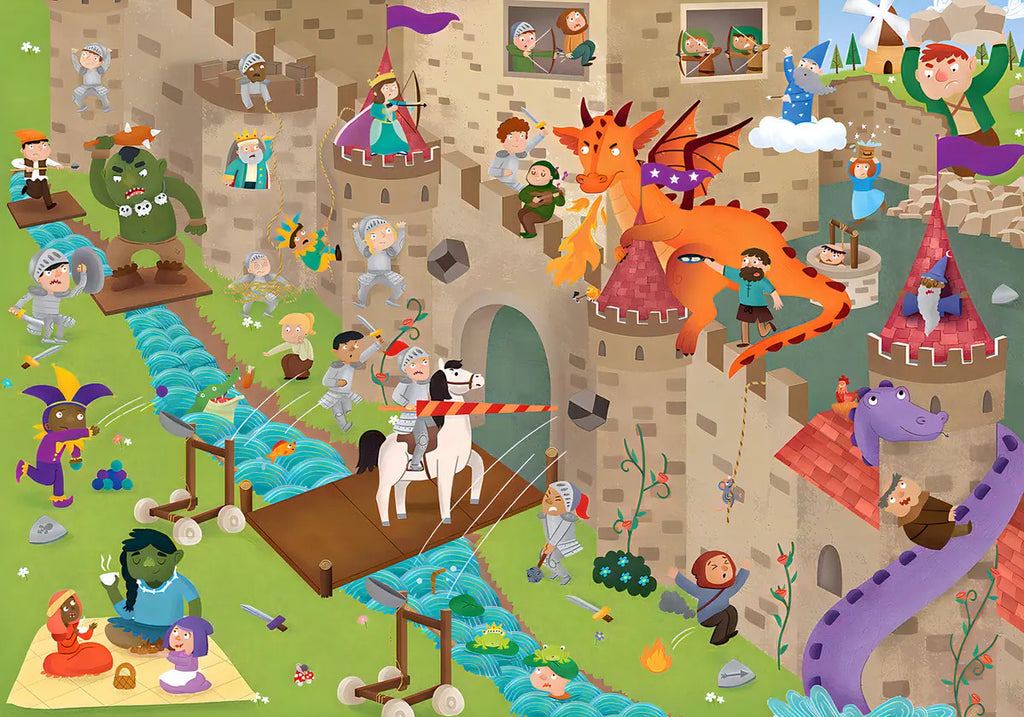 Puzzle Castillo Detective 50 Piezas Educa