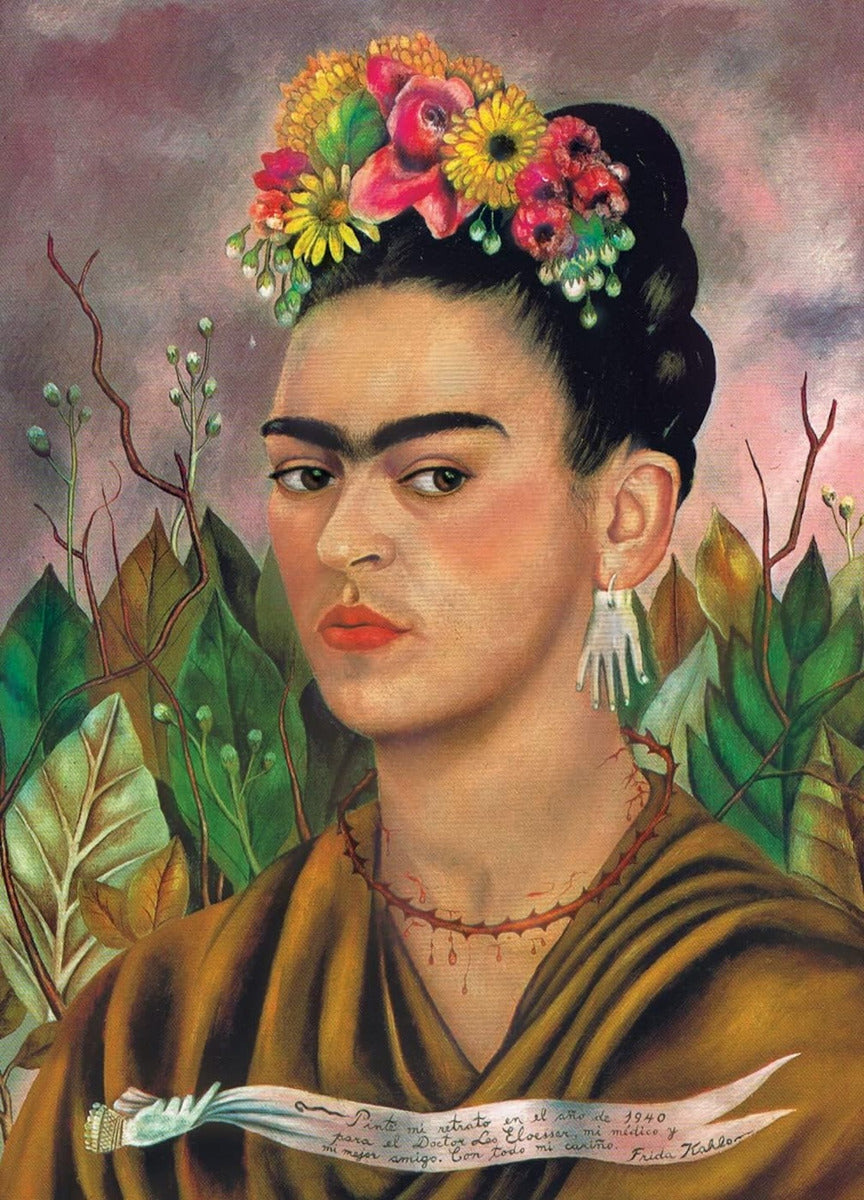 Rompecabezas 1000 Piezas Frida Kahlo Autorretrato Masterpieces Arte Mexicano
