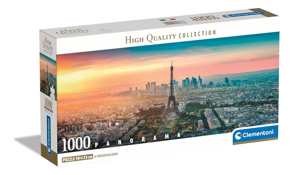 Clementoni Rompecabezas Panorama Torre Eiffel París 1000 Pzs
