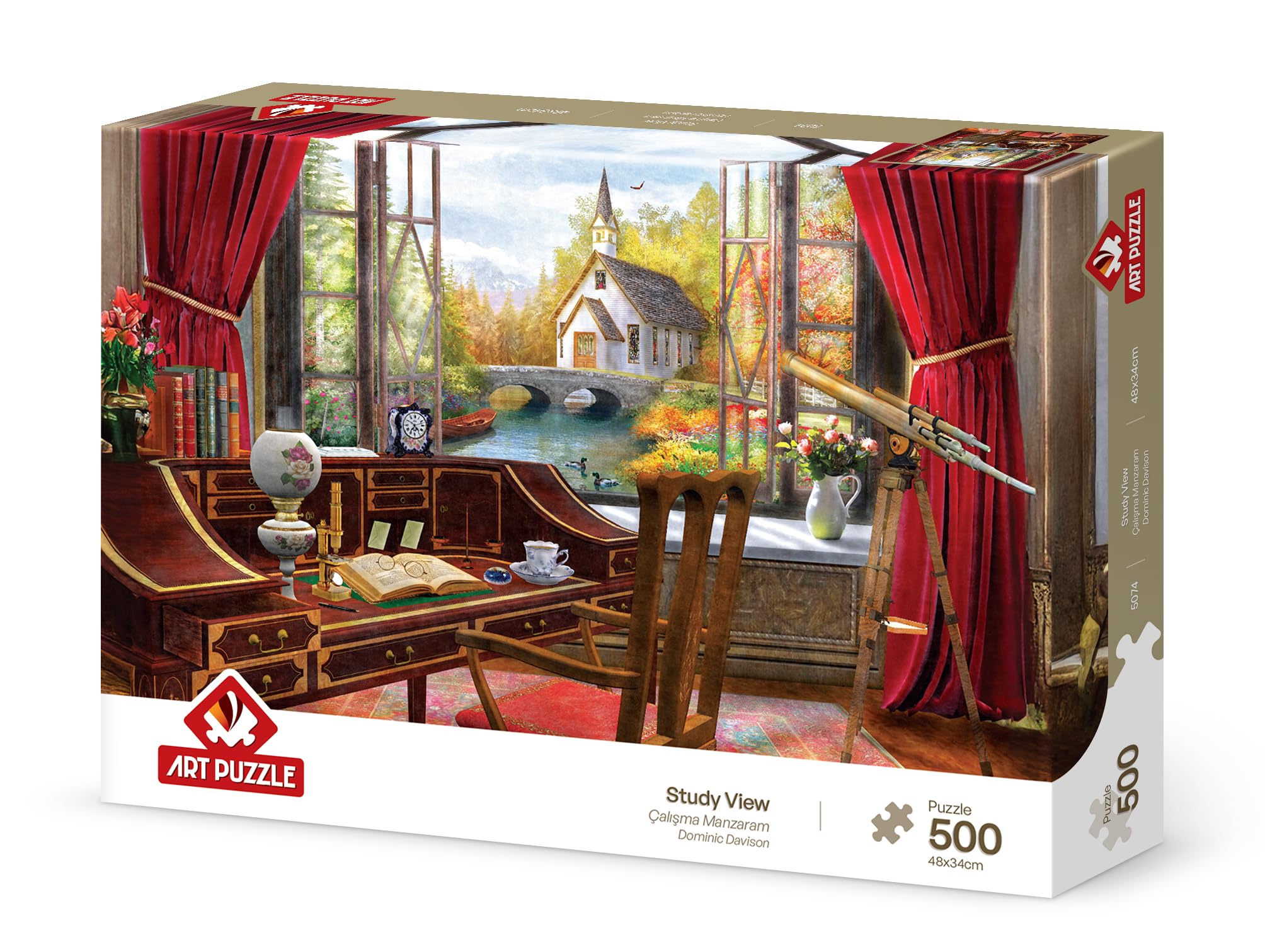 Puzzle de Arte de 500 Piezas, Rompecabezas desafiante para Adultos, Calidad Premium, Regalo Ideal para entusiastas de los Rompecabezas y diversión Familiar | Entretenimiento Interesante