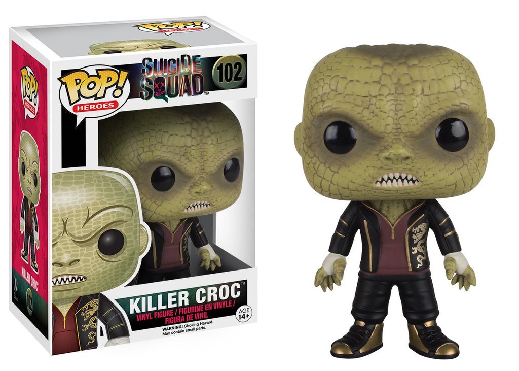 Funko - Figura de acción Películas Suicide Squad, figura de acción, Killer Croc
