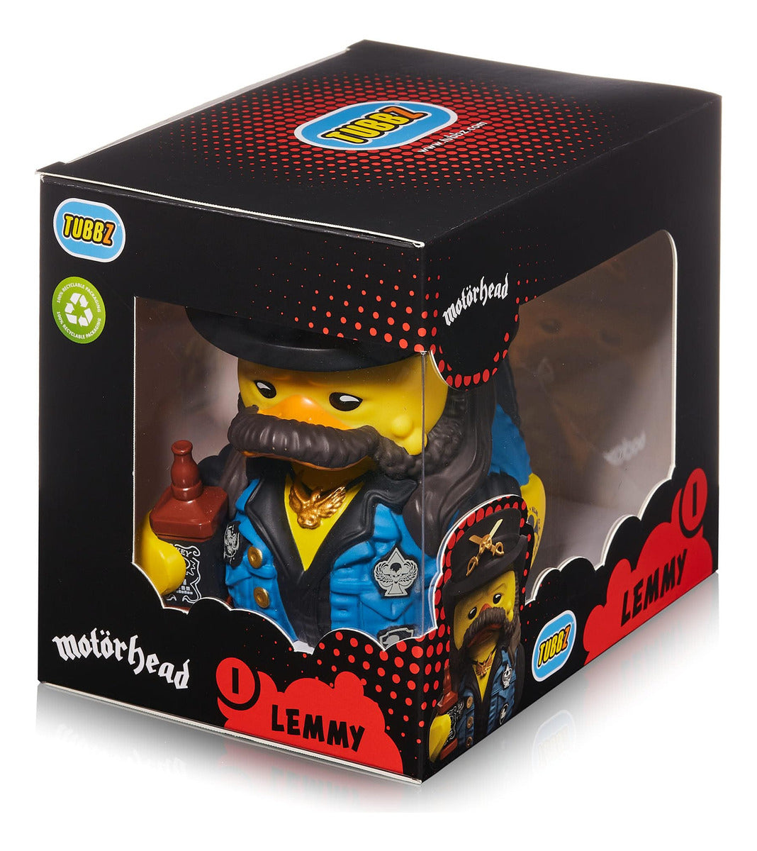 Muñeco Coleccionable Pato Tubbz Lemmy Vinilo Goma 12cm Lemmy En Caja