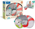 Clementoni 17278 First Months - Cojín de Juegos, Multicolor, Talla única (1 Unidad)