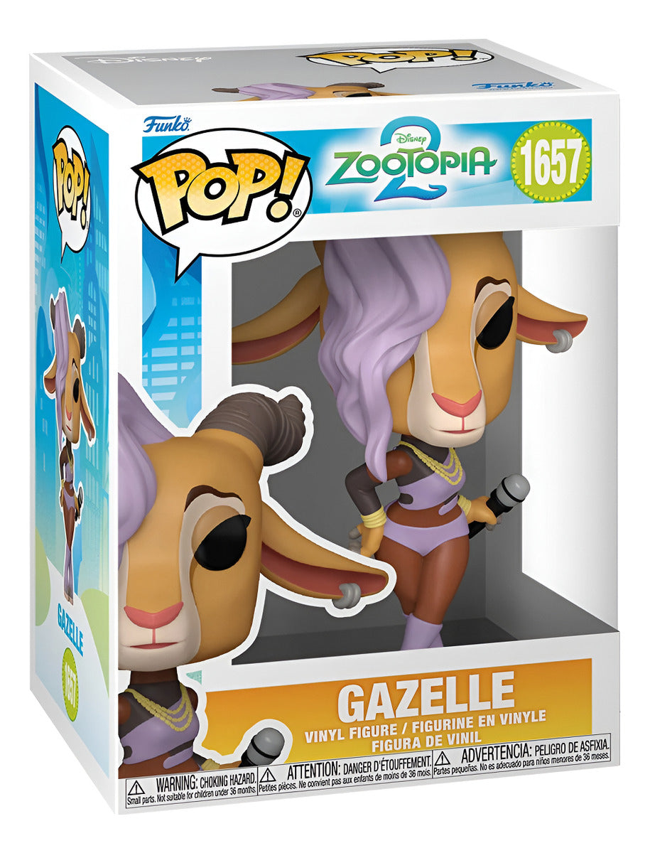 Figura Pop 1657 Disney: Zootopia 2 Gazelle Funko