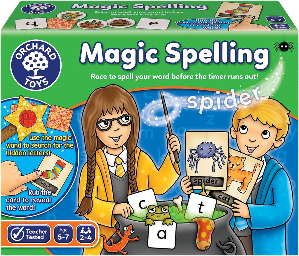 Juego De Ortografía Magic Spelling Orchard Toys