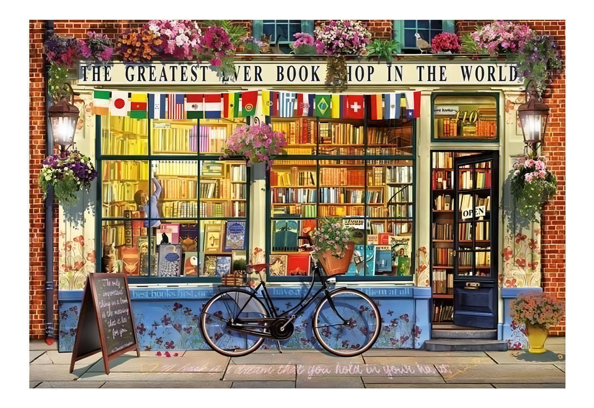 Puzzle Educa 5000 Piezas La Mejor Librería Del Mundo