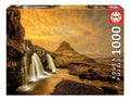 Rompecabezas 1000 Piezas Educa Paisaje Kirkjufellfoss Cartón Vertical