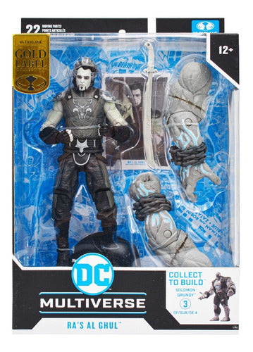 Ra's Al Ghul Arkham City Gold Label Mcfarlane + 3/4 S.grundy
