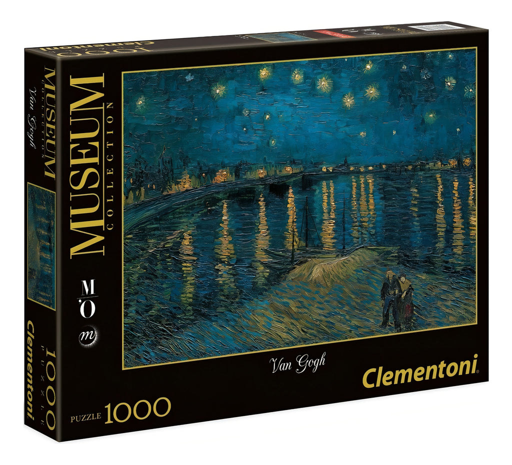 Puzzle Clementoni 1000 Piezas La Noche Estrellada Van Gogh