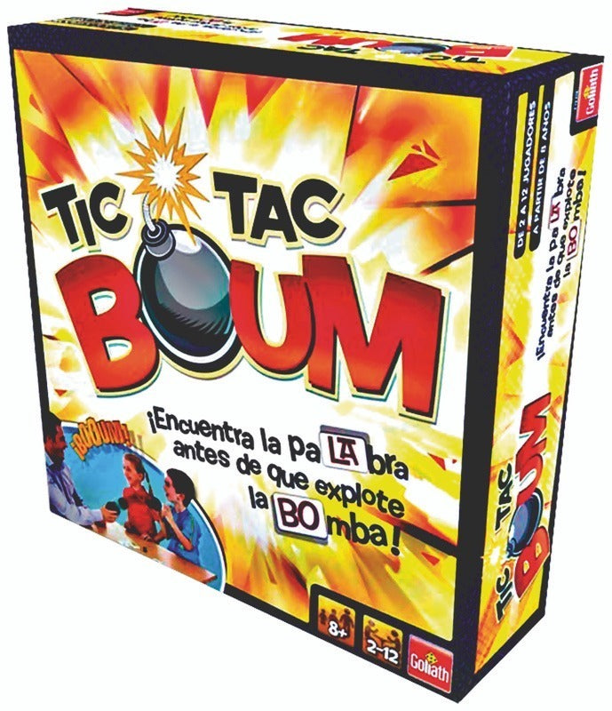 Juego De Mesa Tic Tac Boum Goliath