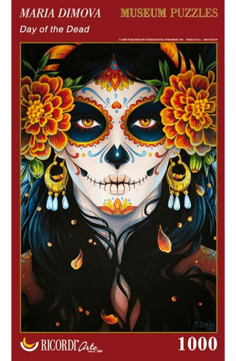 Catrina Día De Muertos Rompecabezas Ricordi 1000 Piezas