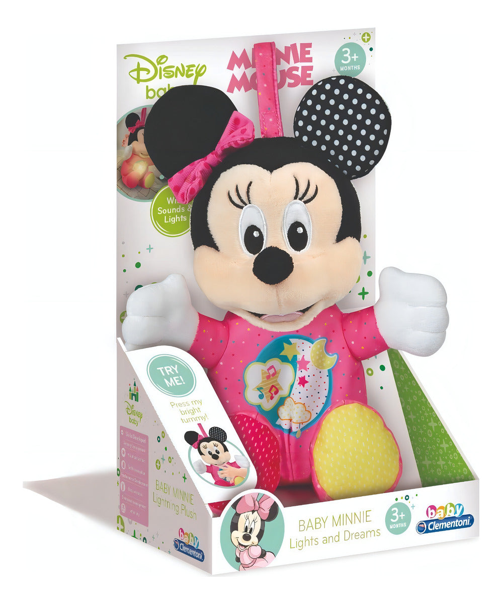 Disney Baby Minnie Mouse Sueños Luces Suaves Clementoni Mimi