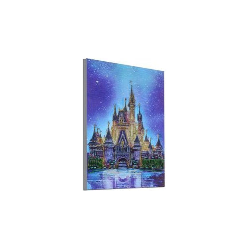Kit Pintura Arte Diamantes Castillo Dm-41 Educar