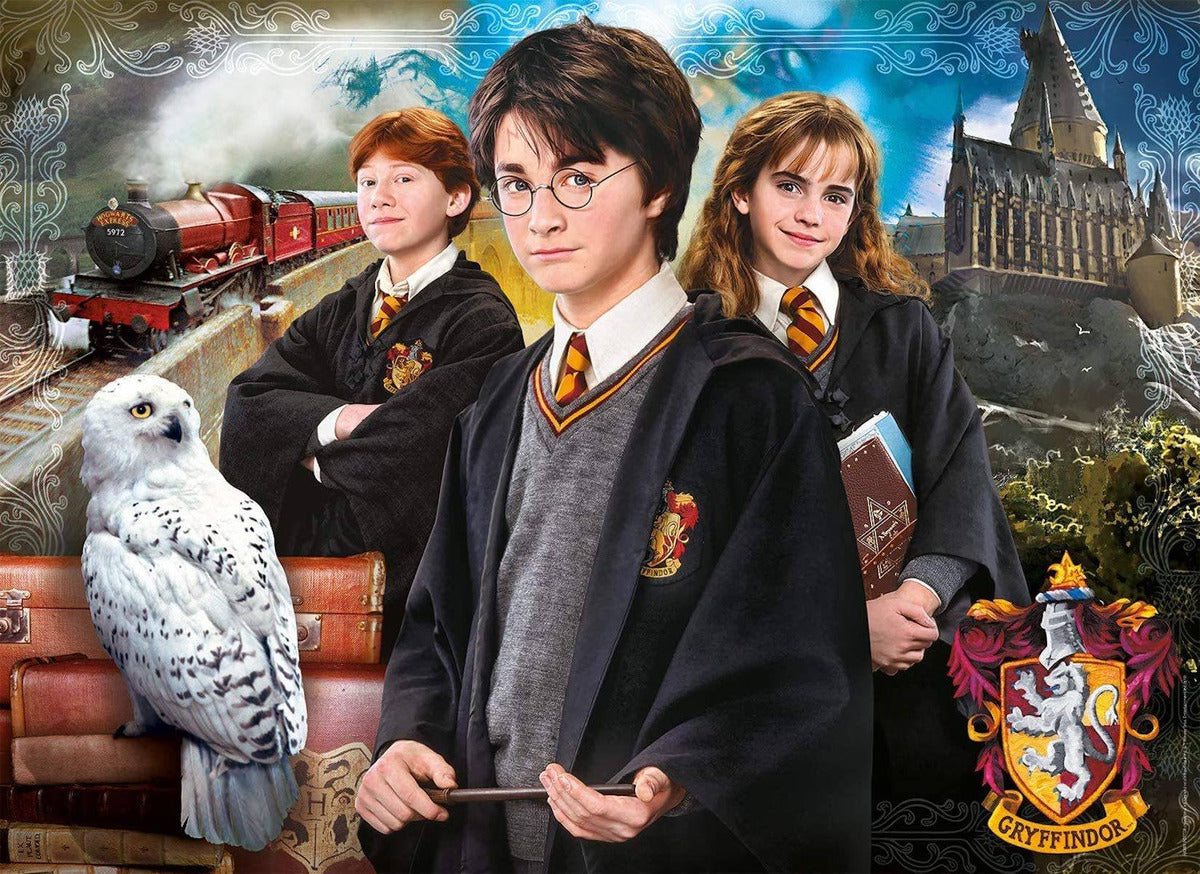 Rompecabezas Harry Potter Maletin Hogwarts 1000pz Clementoni
