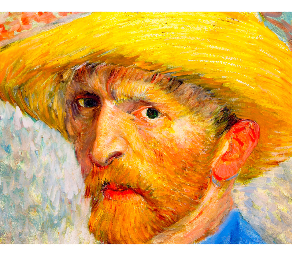 Enjoy Rompe Arte 1000 Pz Autoretrato Con Sombrero Van Gogh