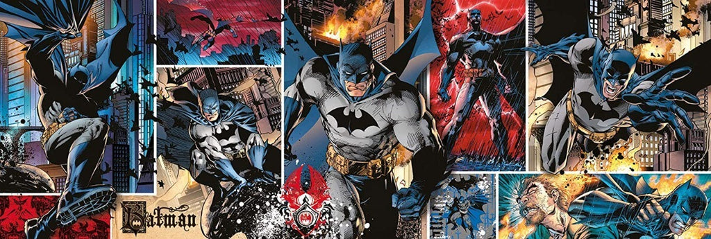 39574 Batman Rompecabezas Panorámico Clementoni 1000 Piezas