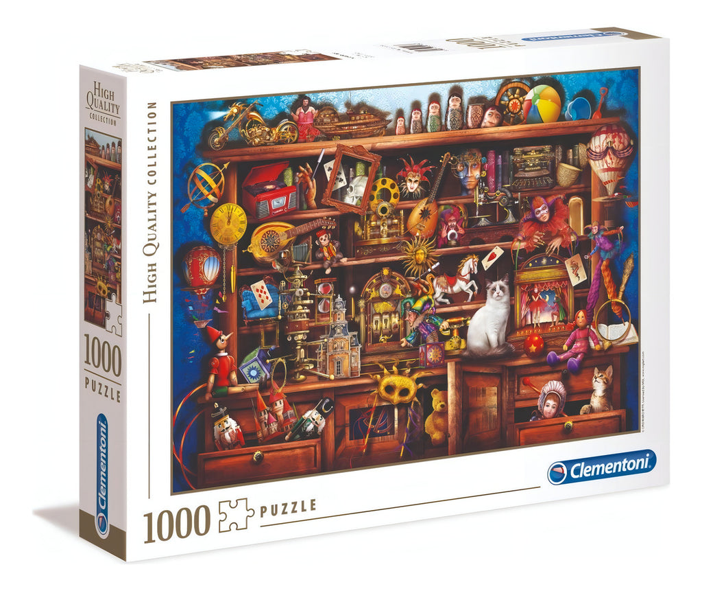 Tienda De Juguetes Vintage Rompecabezas 1000 Pz Clementoni
