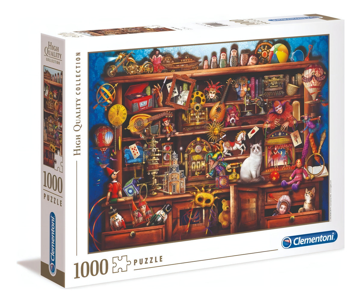 Tienda De Juguetes Vintage Rompecabezas 1000 Pz Clementoni