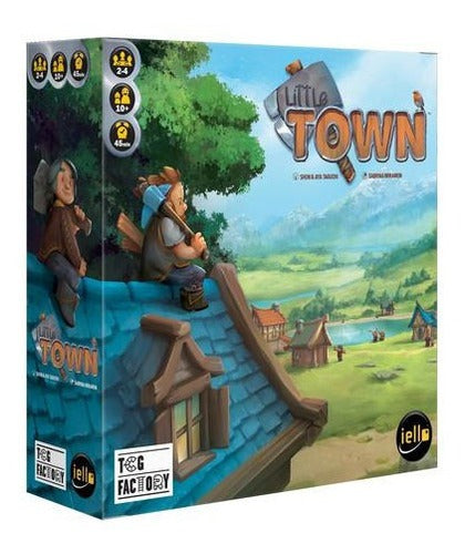Juego De Mesa Iello Little Town Estrategia En Español 2 A 4 Jugadores