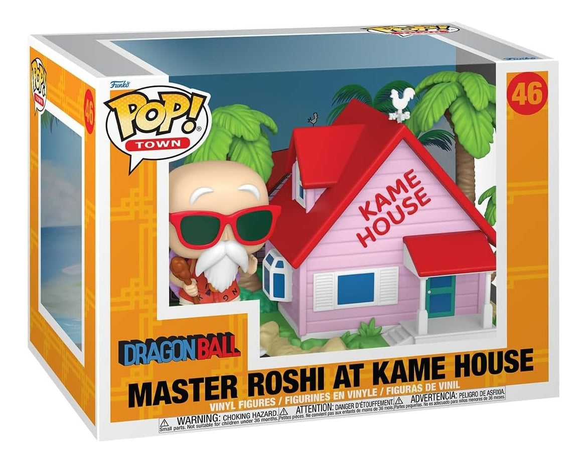 Funko Pop! Town: Dragon Ball - Master Roshi At Kame House