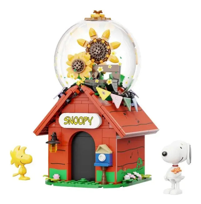 Juego Construcción Pantasy Peanuts Snoopy Red House 243 Pzs