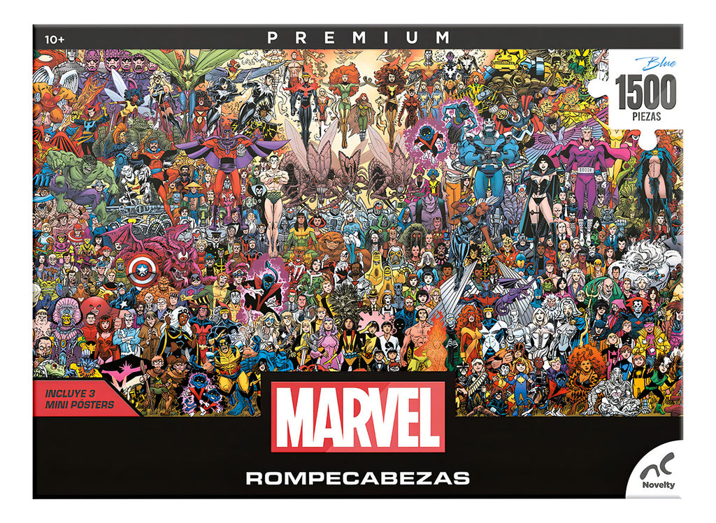 Rompecabezas Marvel X-men 1500 Pzs Premium Jca-4852 Novelty
