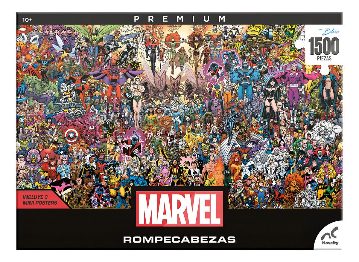 Rompecabezas Marvel X-men 1500 Pzs Premium Jca-4852 Novelty