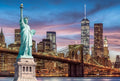 Estatua Libertad Puente Brooklin Rompecabezas Tomax 1000 Pzs
