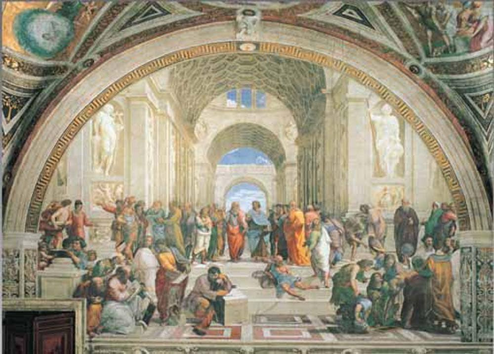 9647 Raffaelo Escuela Atenas Rompecabezas Ricordi 1500 Pz