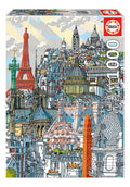 19264 París Carlo Stanga Rompecabezas 1000 Piezas Educa