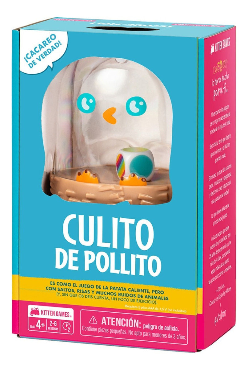 Juego De Mesa Culito De Pollito Asmodee Kittens Games