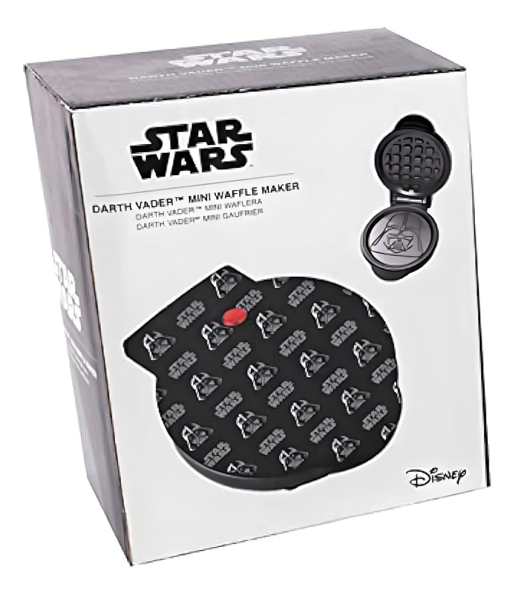 Uncanny Brands Darth Vader Mini Waffle Maker - Pequeño Elect